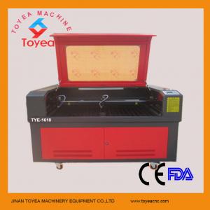 Buy cheap 1610 two laser heads Laser Cutter machine 100W laser tube TYE-1610-2 product