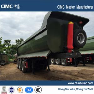 Buy cheap 40 tons hydraulic tipping semitrailer for sales in Uganda product