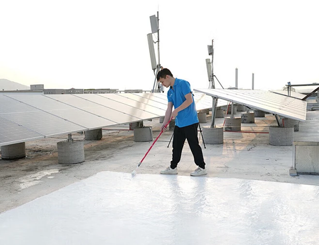 Durable Acrylic Waterproof Coating UV Resistant Long Service Life