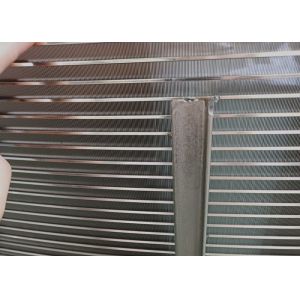 China 304 Stainless Steel Slot 0.5mm Wedge Wire Sieve Bend Screen on sale