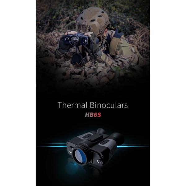 Rechargeable Tactical Infrared Thermal Binoculars Night Vision Long Range With WIFI