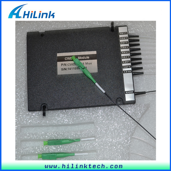 High Isolation HL-CWDM Mux Demux Module 8+1 Multiplexer With 8 Channel