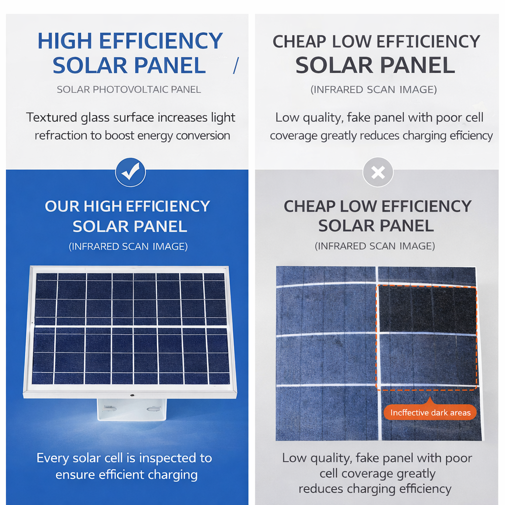 High Efficiency & Energy Saving , Split Design Solar Street Light, Road, Village, Park Engineering Lighting
