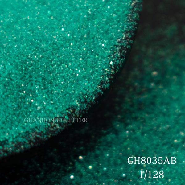 Halloween Solvent Resistant Aurora Chunky Polyester Glitter Powder For Paint Coating Ink