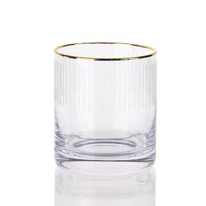 China 7.5oz Modern Drinking Glasses Engraved Whiskey Tumbler Crystal Cup For Drinking Bourbon on sale