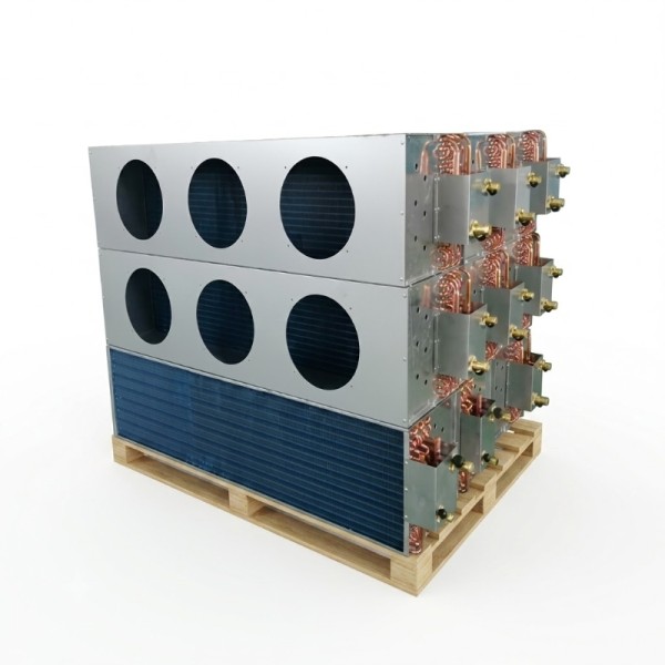 Finned Evaporator For Central Air Conditioning Units Condenser For Cold Storage Units