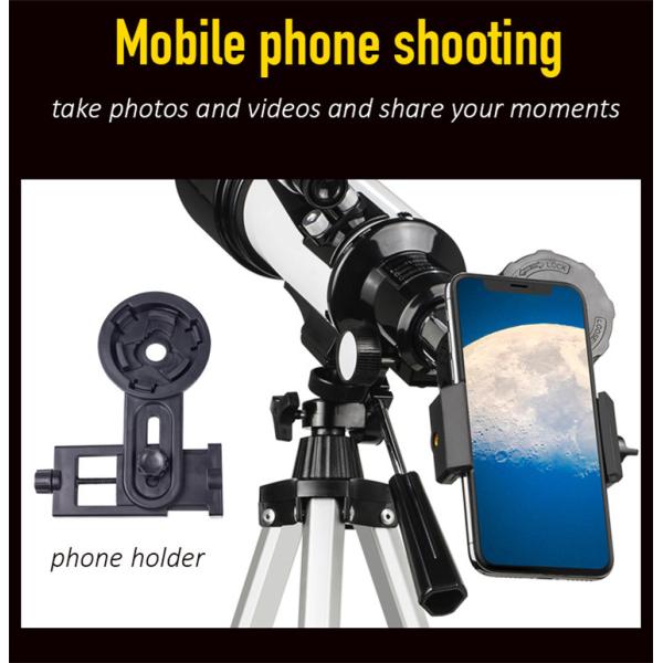 Travel FMC Lens 16-40x70 Beginners Refractor Telescope With Carry Bag Tripod