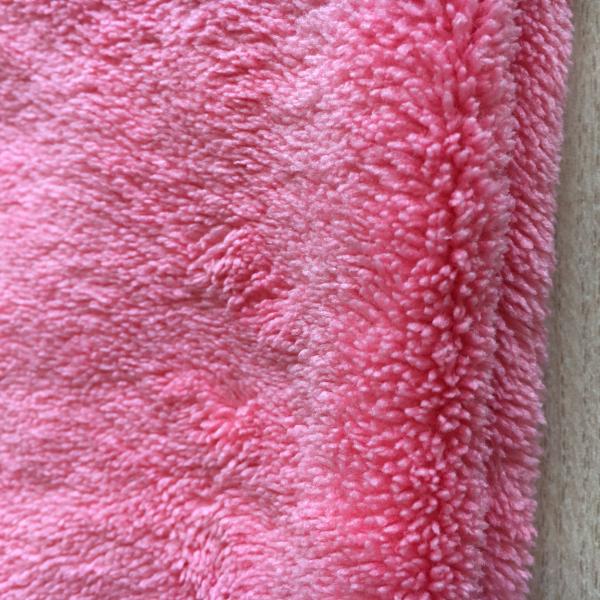 Thick microfiber absorbing water super soft double sides microfiber fabric 280gsm in China