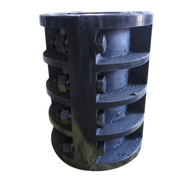 PID Control Clamp Steel Shaft Split Flange Rigid Coupling Communication Equipment