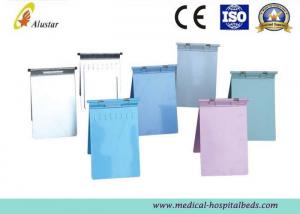 China Colorful Stainless Steel / ABS A4 Size Medical Chart Holder Hospital Bed Accessories (ALS-A08) on sale