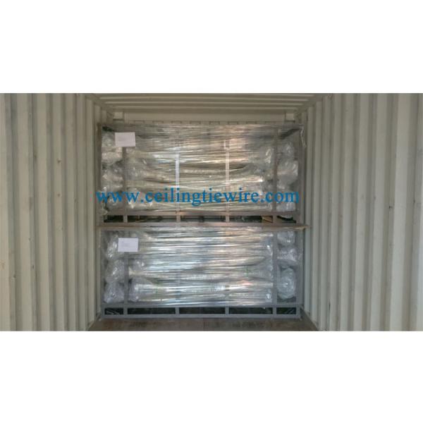 10ft 12 Gauge Hanger Ceiling Grid Tie Wire Galvanized 7/8" Pin And Clip