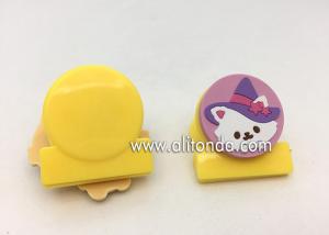 Buy cheap Office promotional gift plastic pvc cartoon magnetic memo clip file clips product