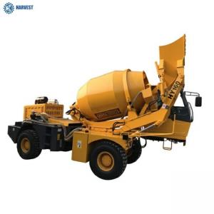 Buy cheap 60kW 5.5ton Harvest HY160 Small 1.6m3 Self Loading Cement Mixer product