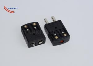 Buy cheap Type J Thermocouple Connector 200 Degrees Male And Female Standard product