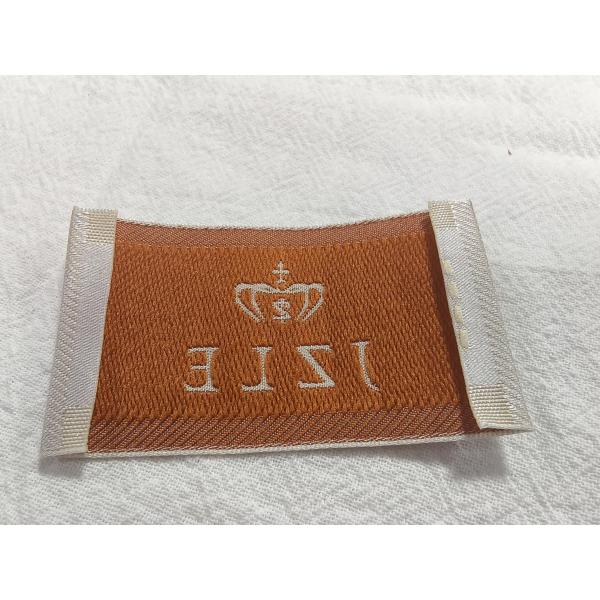 Custom Embroidery Patches Neck High Density Woven Luxury Labels For Shoes