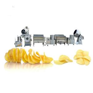 China Semi Automatic Potato Chips Machine Frozen French Fries Making Machine on sale