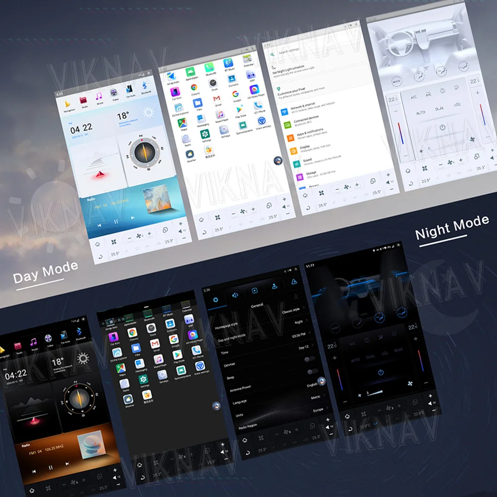 Viknav 12.1Inch Android Touch Screen Car Radio Ford F250 2013 2014 Carplay Auto Stereo Aftermarket Head Unit Video Player