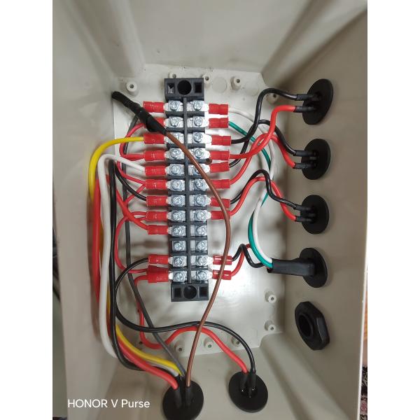 IP68 Waterproof LED Connector with 10A Max Rated Current and Copper Alloy Contact for T-Tee Wire Applications