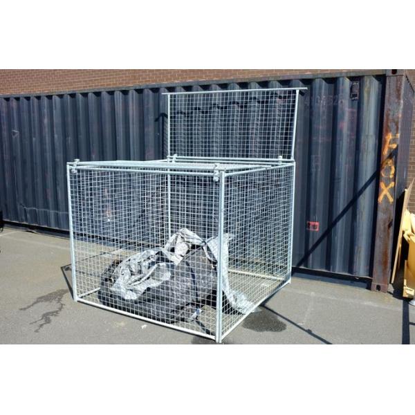1500MM X 1800MM X 1800MM rubbish cage for sale rubbish containment