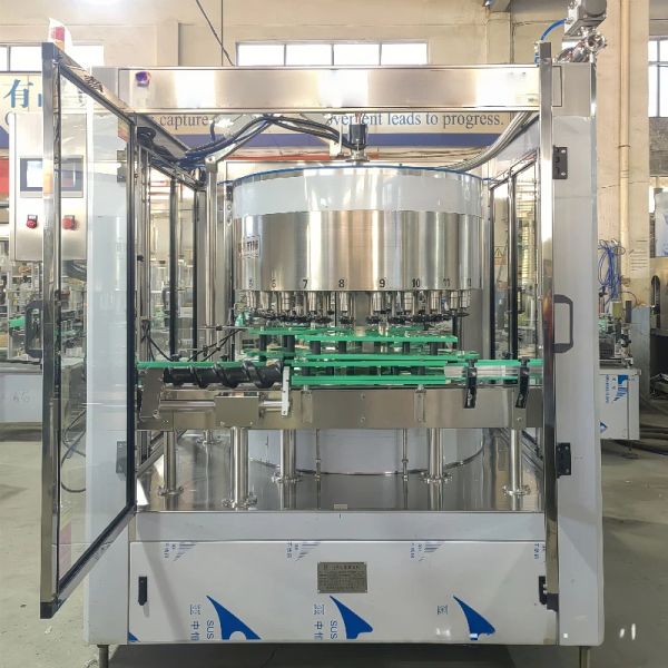 Multi Head Fill Seal Packing Machine Liquid Alcohol Filling Machine 220V