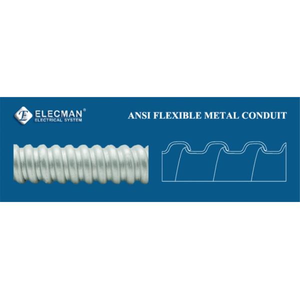 Galvanised Carbon Steel Electrical Flexible Conduits Reduced Wall 3/8" - 4"