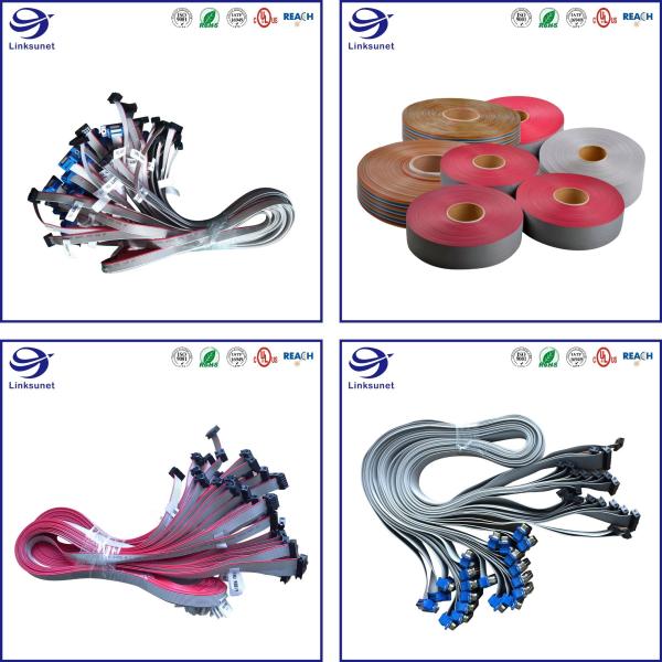 2651 28AWG Flat Cable add 43025 Female Socket Connector Wire Harness