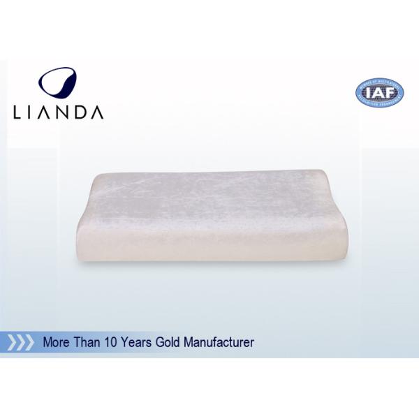 Visco-Elastic Memory Foam Pillow Cooling Gel Contour Help Deep Sleep