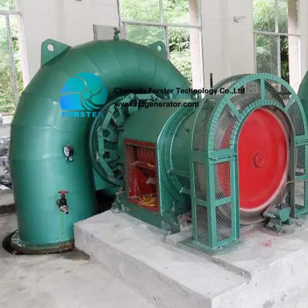 Medium Head Working Condition Hydro Power Turbine Generator With DN500-1250mm Pipe