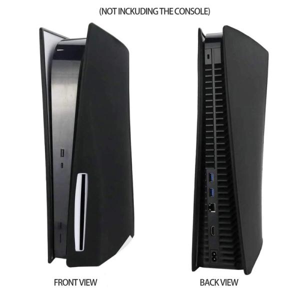 Non-slip Playstation5 Game Machine Dust Shell Waterproof Protective Silicone Cover Host Ps5 Controller Panel Skin Case Game Accessories