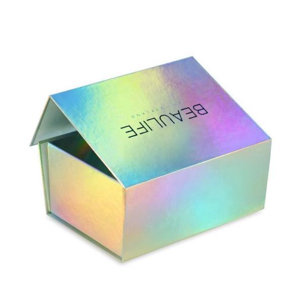 Premium cosmetic packaging with magnetic closure