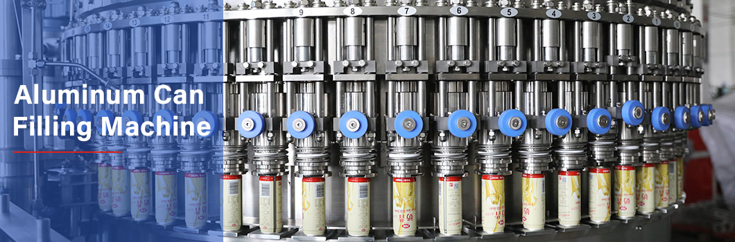 200ml CSD Can Filling Line 18000 Cans Per Hour Beverage Canning Machine