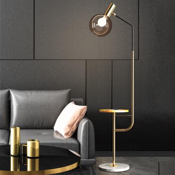 Nordic minimalist modern light luxury creative elegant vertical LED floor lamp(WH-MFL-111)