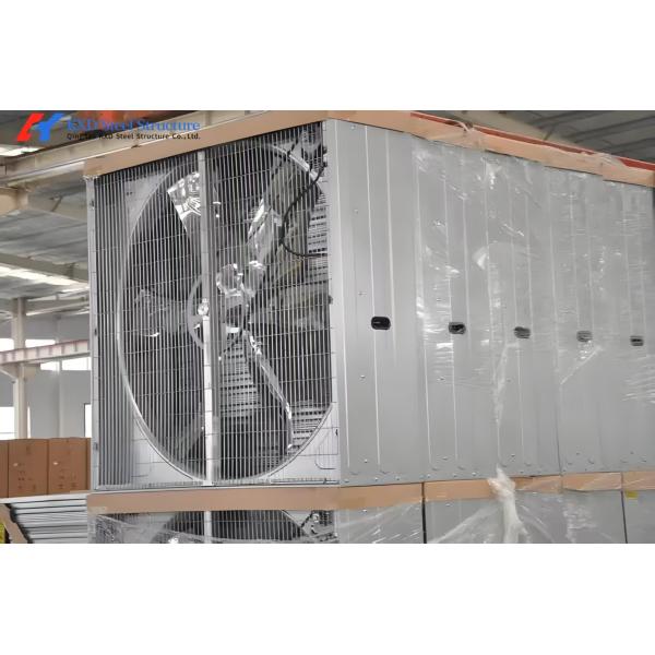 Poultry Steel Frame Prefab House Automatic Broiler Chicken Farming Equipment