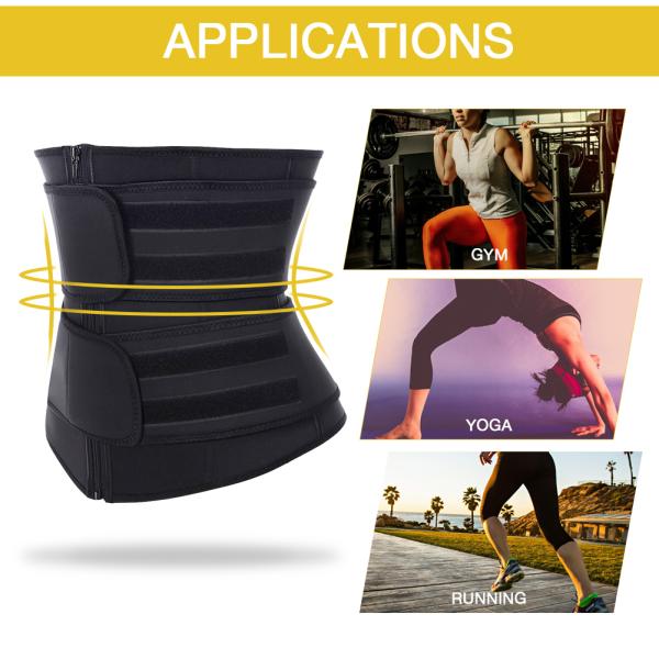 7 Days Sample Order Lead Time Supported Waist Shaping Neoprene Waist Trainer Girdles