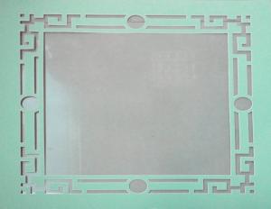 cross stitch decorate mat board frame cutter