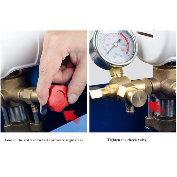 Portable 180L/H Electric Test Pump For Air Conditioner Cleaner