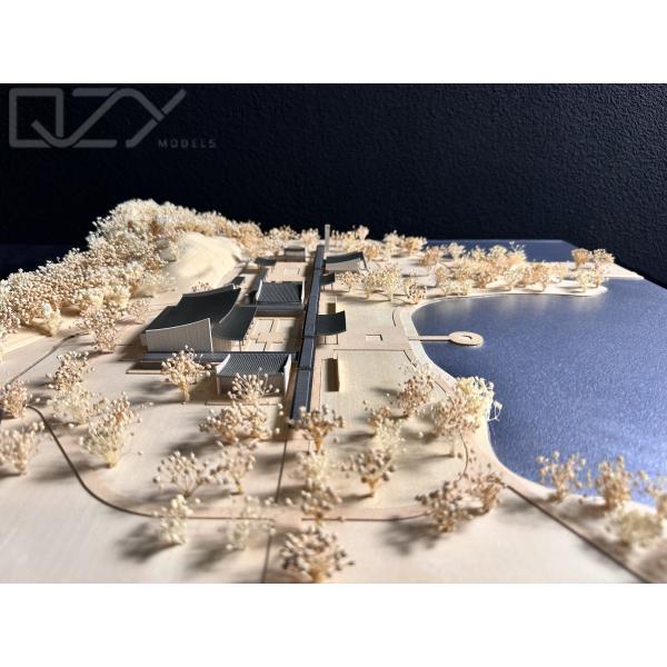 1/500 Hu Gong Cultural Exhibition Center Model By Atelier Apeiron Architects