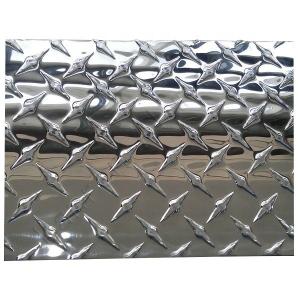 China ASTM 3003 3004 3005 Embossed Aluminum Diamond Plate Alloy Tread Plate Sheet on sale
