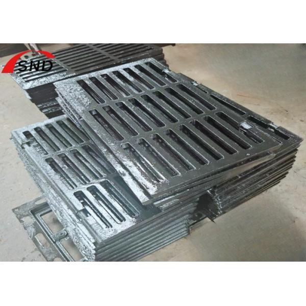 Square Shape Cast Iron Gully Cover with Painting Surface for Drain Away Water Load-Bearing Grade C250