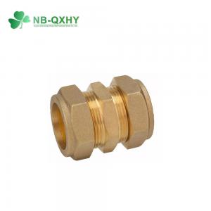 Buy cheap OEM Female / Male Thread Brass Fitting Water Pipe Coupling 20mm product