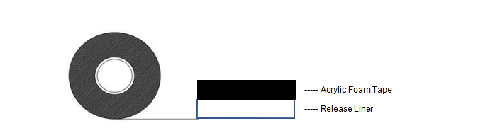 Double-Sided Acrylic Foam Tape -DN63808