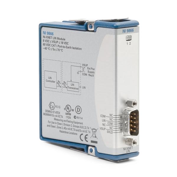 SbRIO-9866 Ni LIN Interface Module With 2400bps-20kbps Baud Rate Versatile Multimeter Assembly