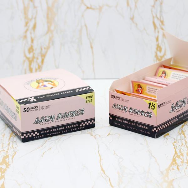 Slow Burn Slim Rolling Paper With Natural Arabic Gum Adhesive Coating