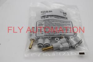 China SMC KQ2U06-99A PBT Push To Connect Tube Fitting Plug In Wye 6 Mm Tube Od White on sale