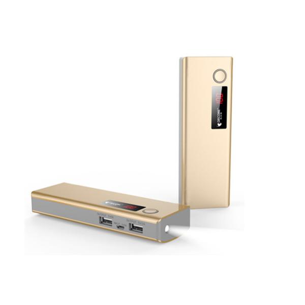 Universal Portable Charger18650 Power Bank 7800mah with Smart LCD display and LED Torch