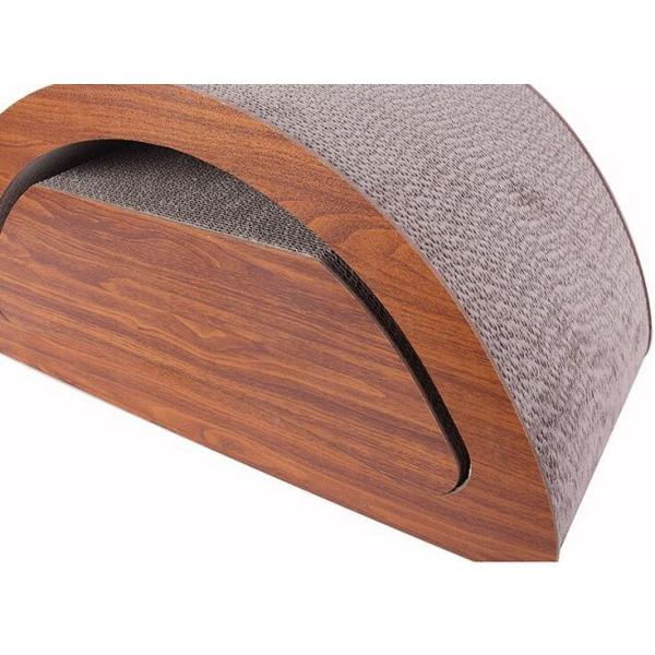 Arch Shape Turntable Cat Scratch Pad Two Different Configurations To Outlet Claw