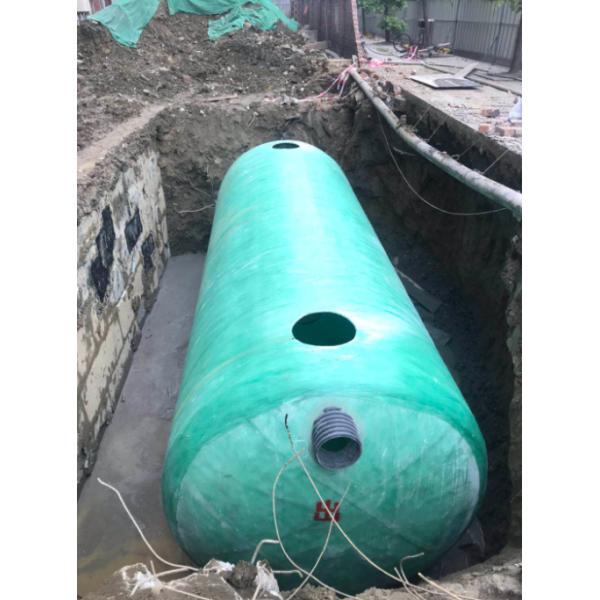 high strength Customizable FRP GRP Septic Tank for Human And Animal Feces Treatment