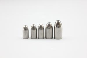 Buy cheap Chinese Supplier Bass Fishing Tungsten Bullet Weight With Plastic Insert 97% tungsten product