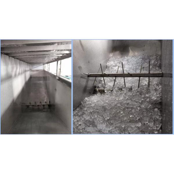 5 Tons Per Day Industrial Ice Maker with 100KG Ice Storage Capacity at Competitive
