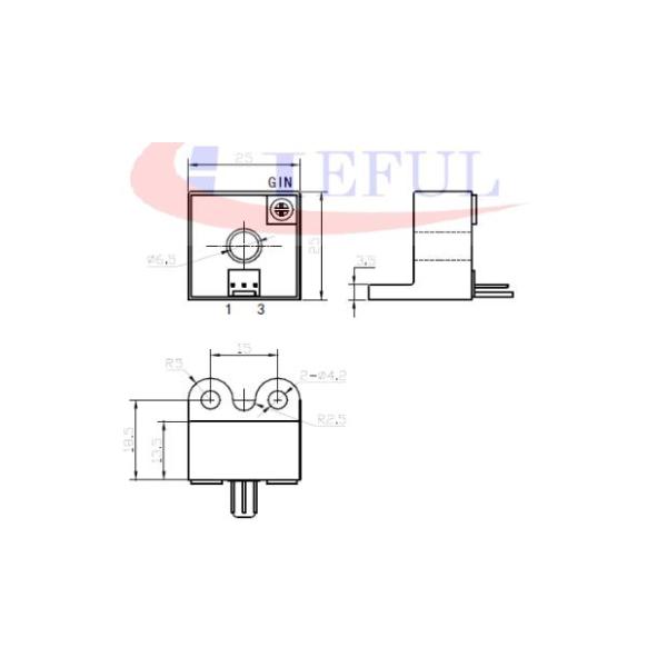 Quick Response AC Hall Effect Current Transformer , Open Loop Current Sensor
